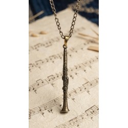 klarinete brass necklace